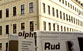 Fassade des Ladens von Raumausstatter Rudolph